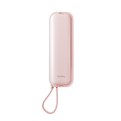 xCool CablePlug™ 3-in-1 Power Bank with Built-In Cable and Wall Plug, 5,000mAh
